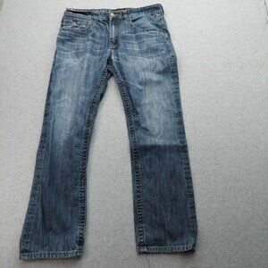 NXP Northern Explosion Jack Tapered Point Zero Distressed Jeans 38x31